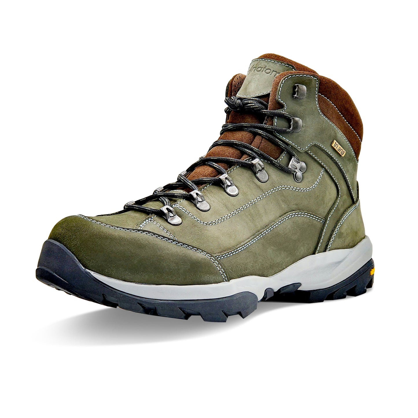 NEW ANATOM Q2 Trail Wide-Fit Light Hiking Boots with Vibram outsole.