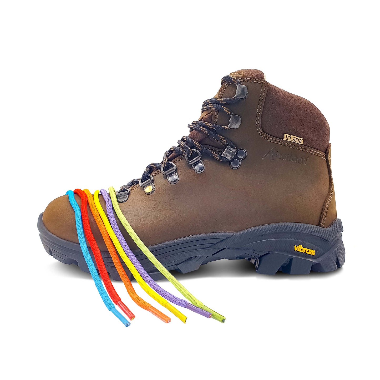 ANATOM Q2 Women's Classic Comfort Hiking Boots with Custom Laces
